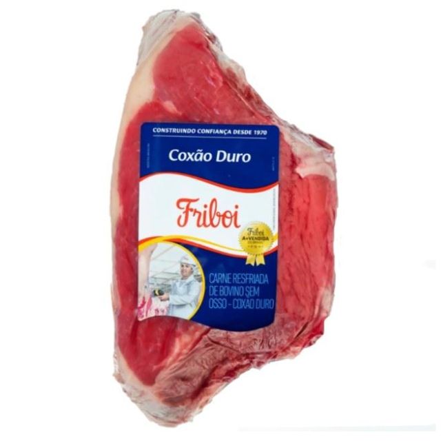COXÃO DURO BOVINO PORCIONADO RESFRIADO FRIBOI CAIXA ±25KG