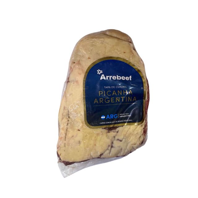 PICANHA BOVINA ARGENTINA TIPO A ARREBEEF CAIXA ±20KG ( PEÇAS 1,7KG A 1,9KG)