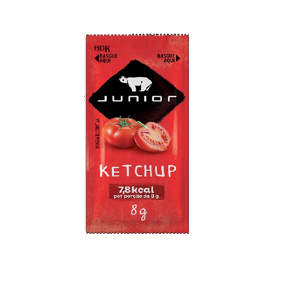CATCHUP SACHÊ JUNIOR CAIXA 182X8G KETCHUP SACHÊ JUNIOR CX182X8G