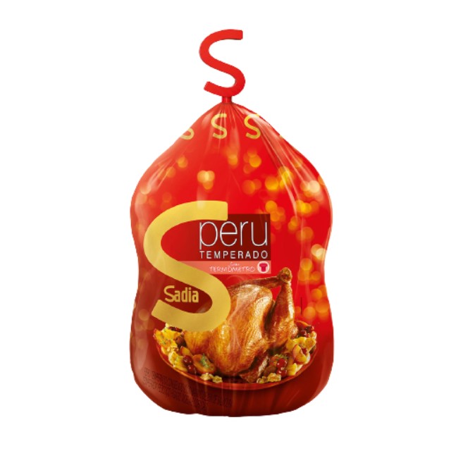 PERU TEMPERADO CONGELADO SADIA CAIXA ±20KG (PEÇAS ±4,5KG)