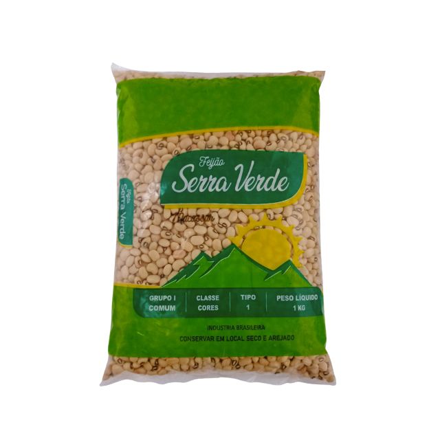 FEIJÃO MACASSAR SERRA VERDE FARDO 10X1KG