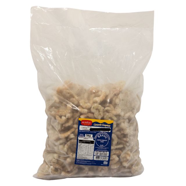 FILÉ DE CAMARÃO 825/950 MARIS PACOTE 5KG