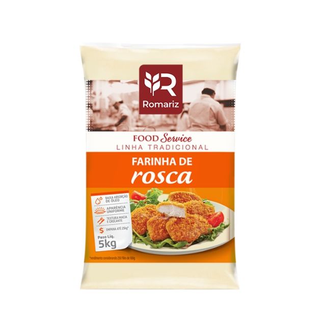 FARINHA DE ROSCA ROMARIZ PACOTE 5KG