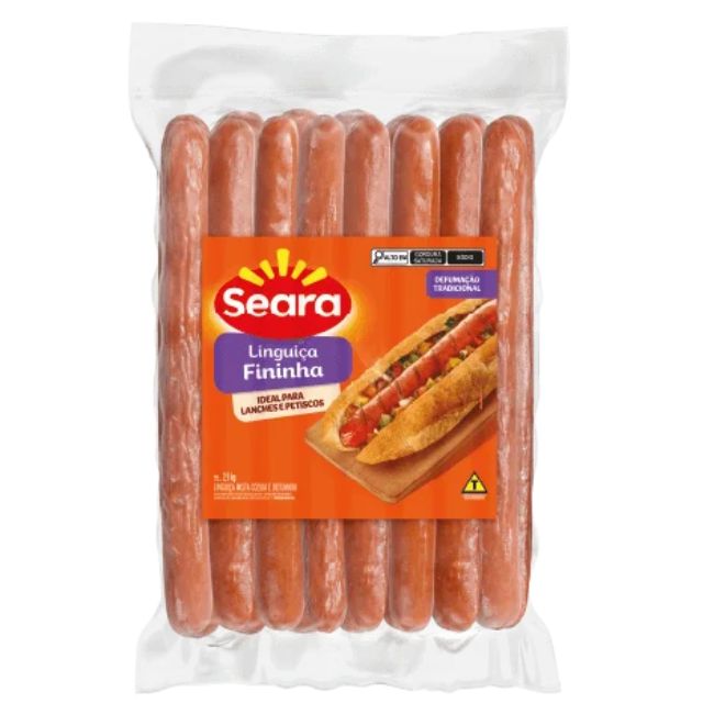 LINGUIÇA CALABRESA FINA DEFUMADA SEARA 2,5KG