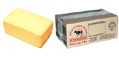 MANTEIGA SEM SAL KREMINAS BLOCO 5KG