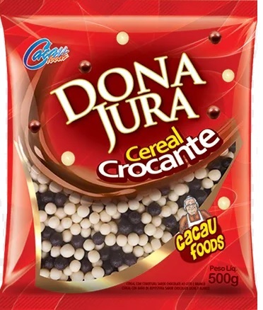 CEREAL MINI BRAN PRETO DONA JURA 12X500G