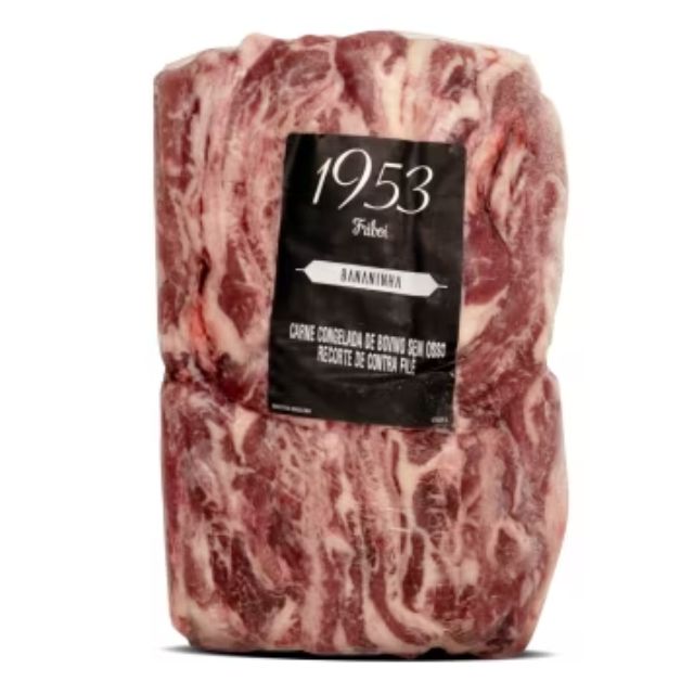 BANANINHA BOVINA CONGELADA FRIBOI 1953 CAIXA ±20KG