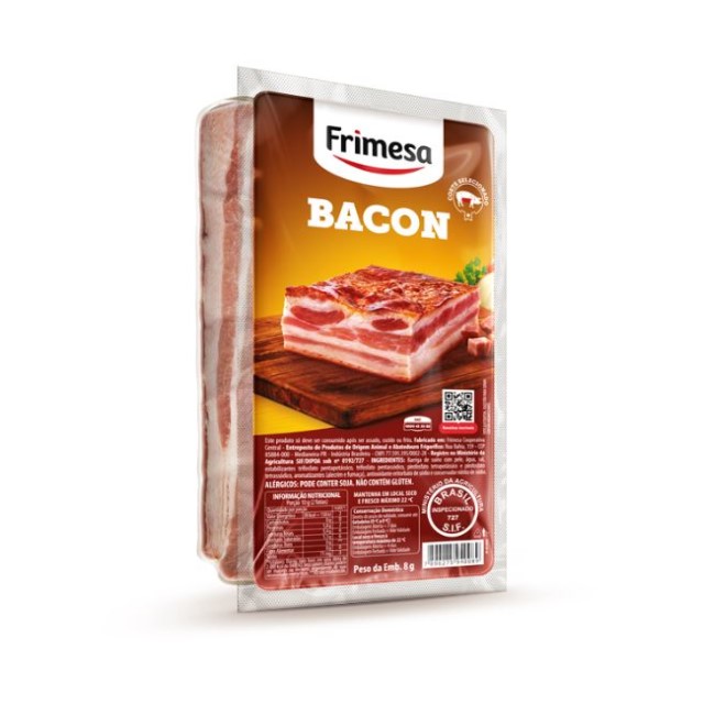 BACON EM PEDACOS FRIMESA 1KG CAIXA 10UND
