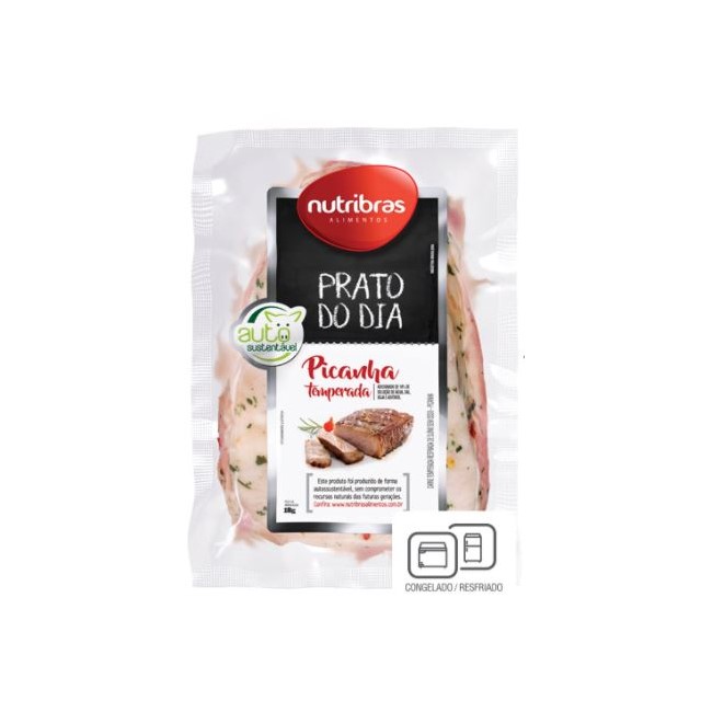 PICANHA SUÍNA TEMPERADA CONGELAD NUTRIBRAS CX±10KG