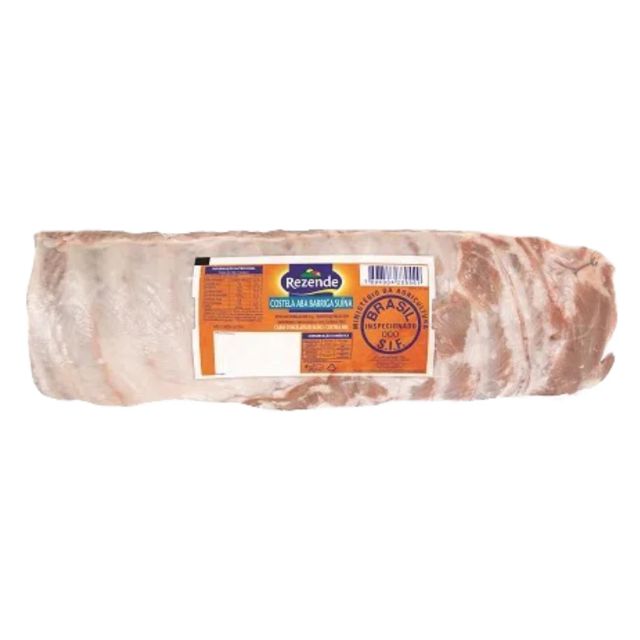 COSTELA SUÍNA INTEIRA CONGELADA REZENDE CAIXA ±20KG (PEÇAS ±1,7KG)