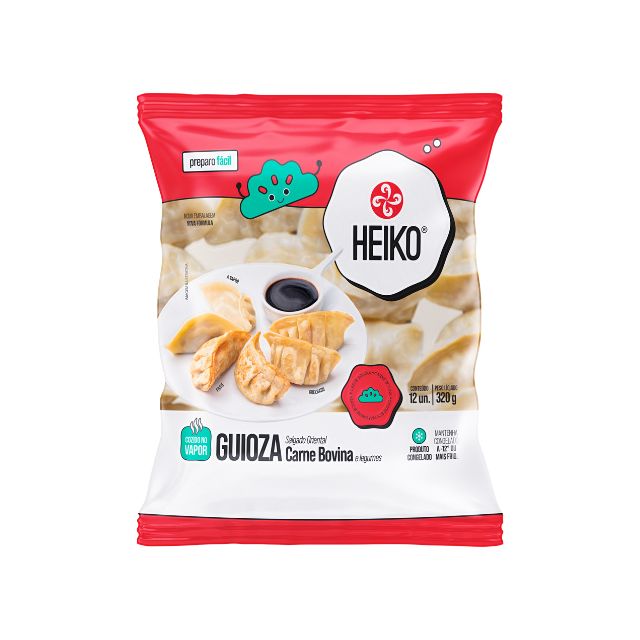 GUIOZA BOVINA HEIKO 320G (12 UNIDADES)
