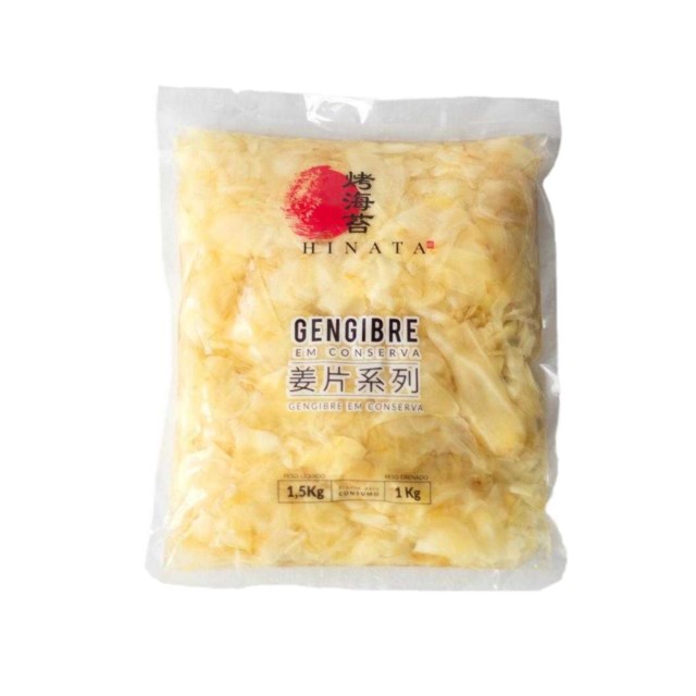GENGIBRE FATIADO HINATA 1KG