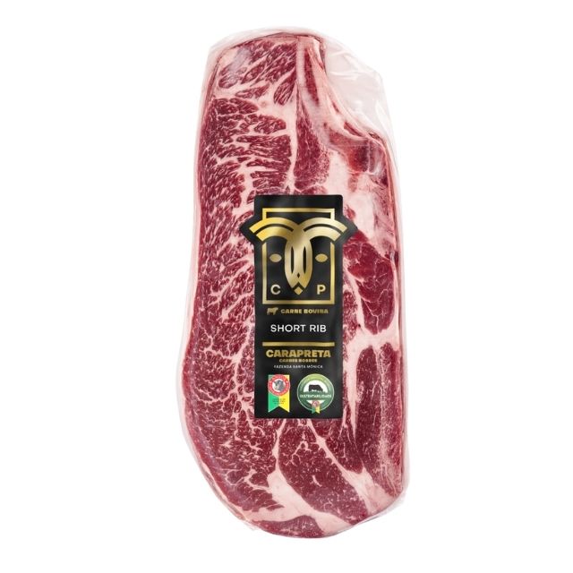 SHORT RIB INTEIRO CONGELADO CARAPRETA CX±15KG (PEÇAS ±1,3KG)