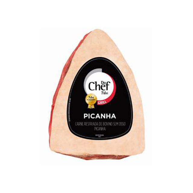 PICANHA BOVINA BABY CONGELADA DO CHEF CAIXA ±20KG (PEÇAS 0,9 A 1,4KG)
