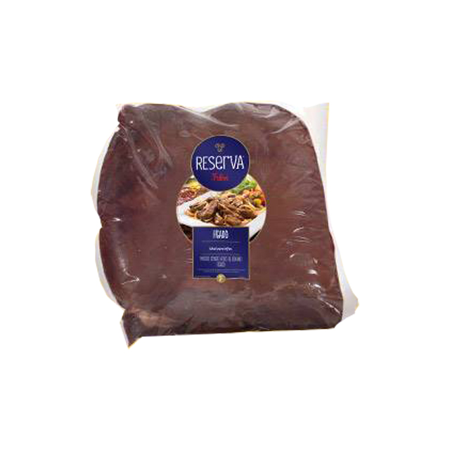 FIGADO BOVINO CONGELADO RESERVA CAIXA ±25KG