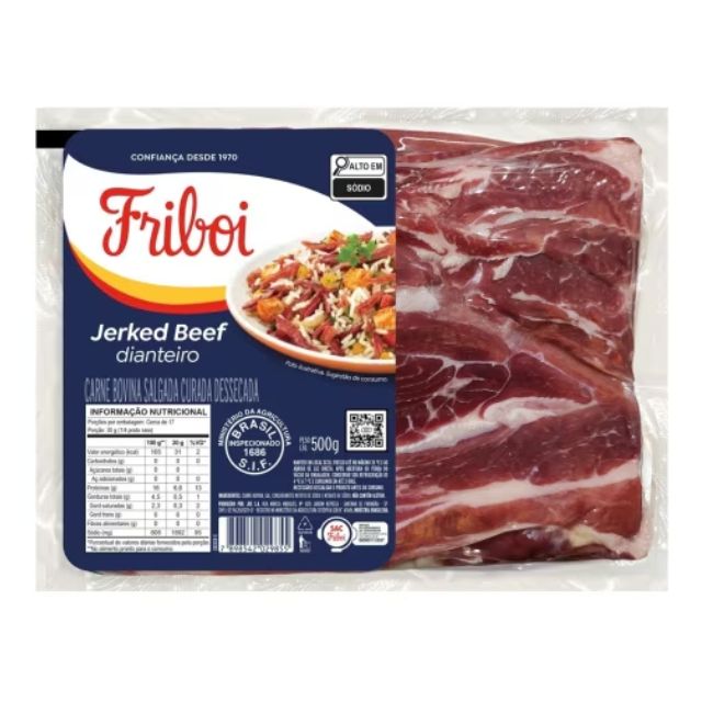 CHARQUE COXÃO PALETA FRIBOI CAIXA 30KG