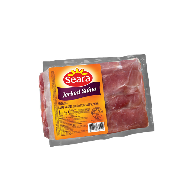 CHARQUE SUÍNA SEARA PACOTE 400G