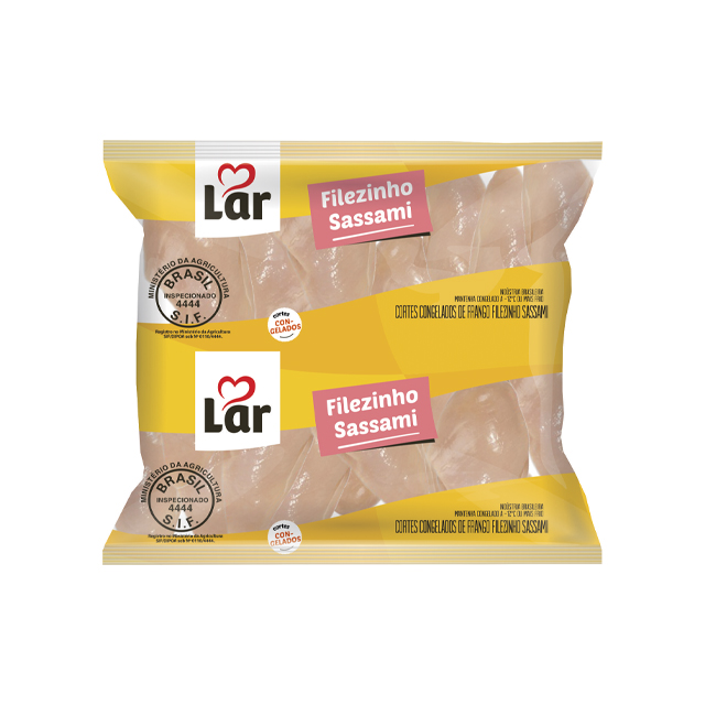 FILÉZINHO DE FRANGO SASSAMI INDIVIDUAL LAR CAIXA 20KG