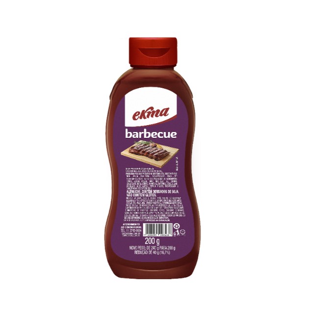MOLHO BARBECUE EKMA CAIXA 24X200G