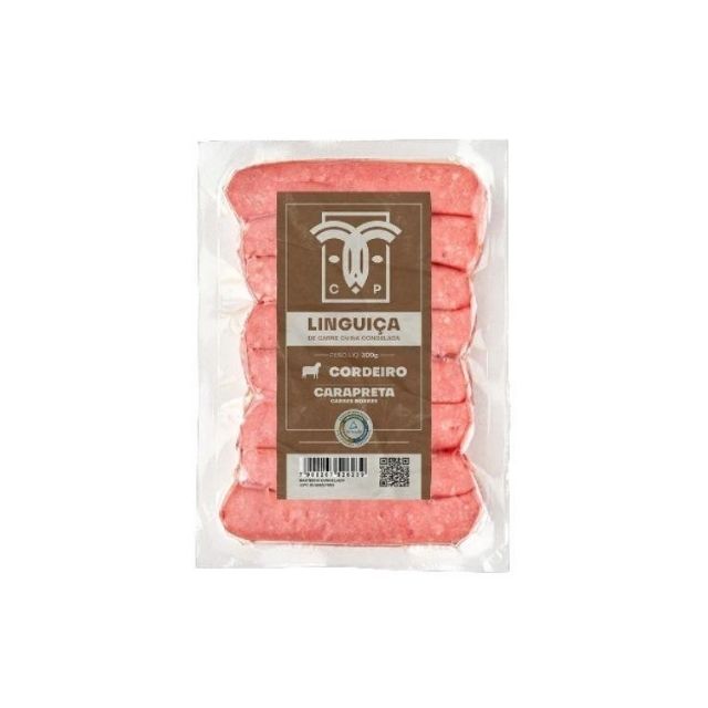 LINGUIÇA DE CORDEIRO CARAPRETA PACOTE 300G