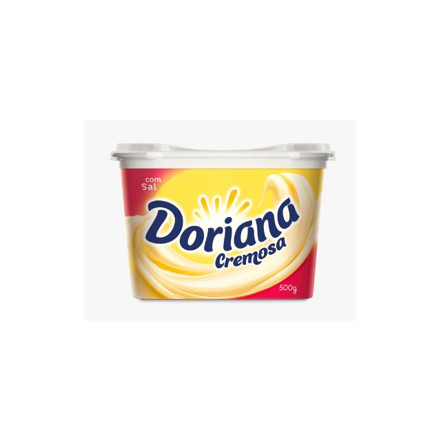 MARGARINA COM SAL DORIANA CAIXA 12X500G