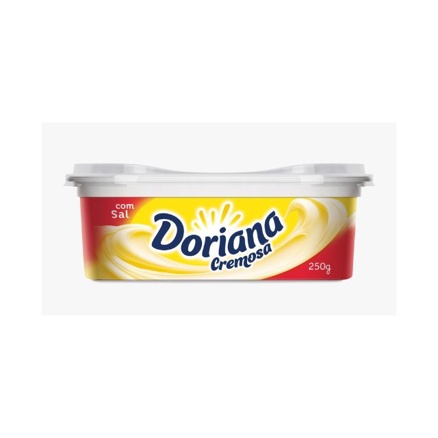 MARGARINA COM SAL DORIANA CAIXA 24X250G