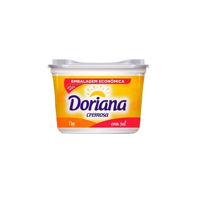 MARGARINA COM SAL DORIANA POTE CAIXA 12X1KG