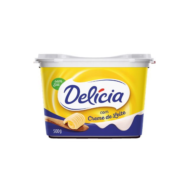 MARGARINA SEM SAL DELICIA CAIXA 12X500G