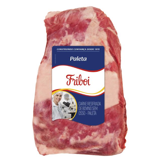 PALETA BOVINA COM OSSO CONGELADA FRIBOI CAIXA ±25G