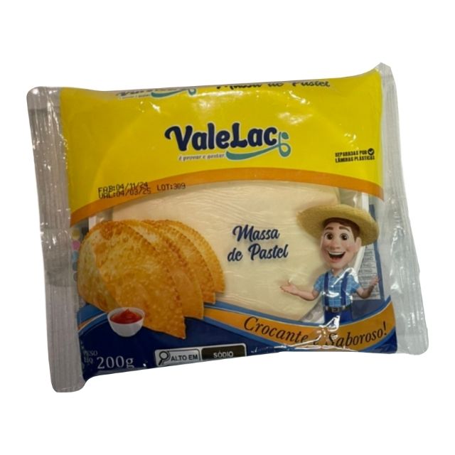 MASSA PARA PASTEL VALELAC CAIXA 42X200G