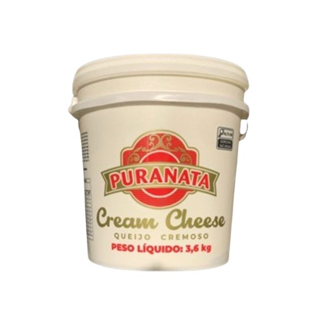 CREAM CHEESE PURANATA BALDE 3,6KG CAIXA 4UND