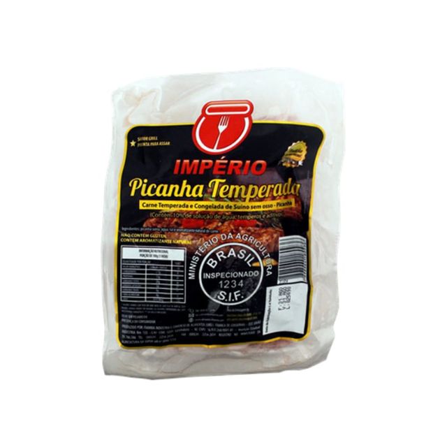 PICANHA SUINA TEMPERADA IMPERIO CX10KG