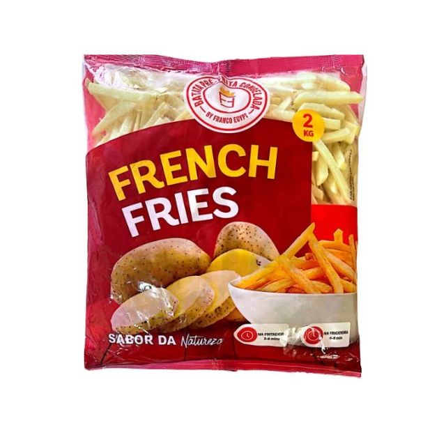 BATATA CONGELADA CORTE TRADICIONAL 10MM FRENCH FRIES CAIXA 5X2KG