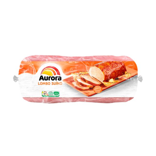 LOMBO SUINO SEM OSSO AURORA CAIXA ±10KG (PEÇAS  ±1KG)