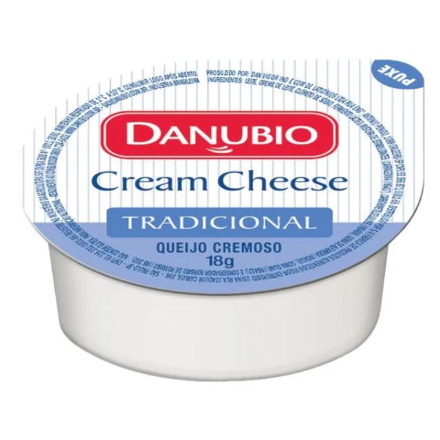 CREAM CHEESE BLISTER DANUBIO CAIXA 144X18G