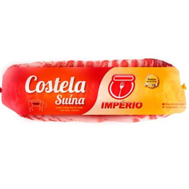 COSTELA SUÍNA CONGELADA IMPÉRIO CAIXA ±10KG