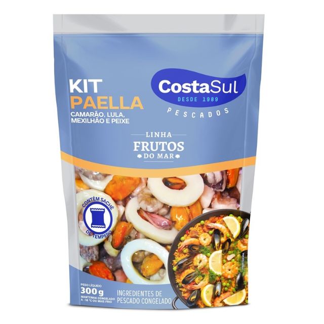 PAELLA COSTA SUL PAC300G CAIXA 12KG