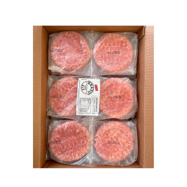 HAMBURGUER BOV WESSEL CX36X180G CX6,48KG