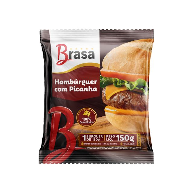 HAMBURGUER PICANHA BRASA 20X150G