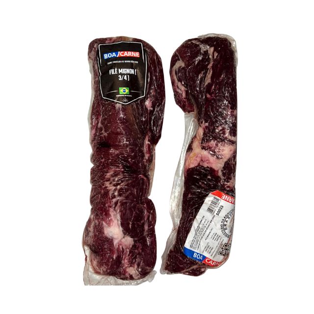 FILE MIGNON BOVINA SEM CORDAO 3 A 4 LIBRAS BOA CARNE CAIXA COM ±15KG