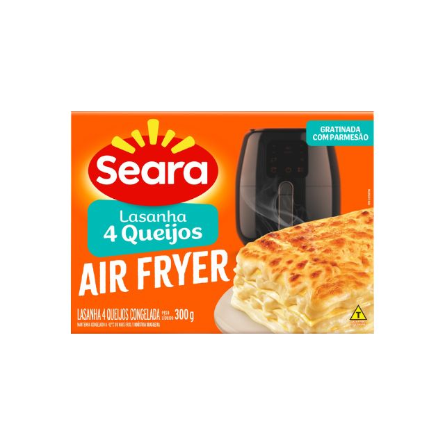 LASANHA 4 QJ AIR FRYER SEARA CX12X300G