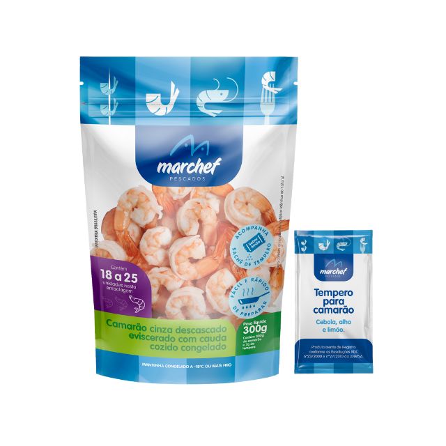 CAMARAO FILE 18/25 MARCHEF COZIDO PACOTE300G