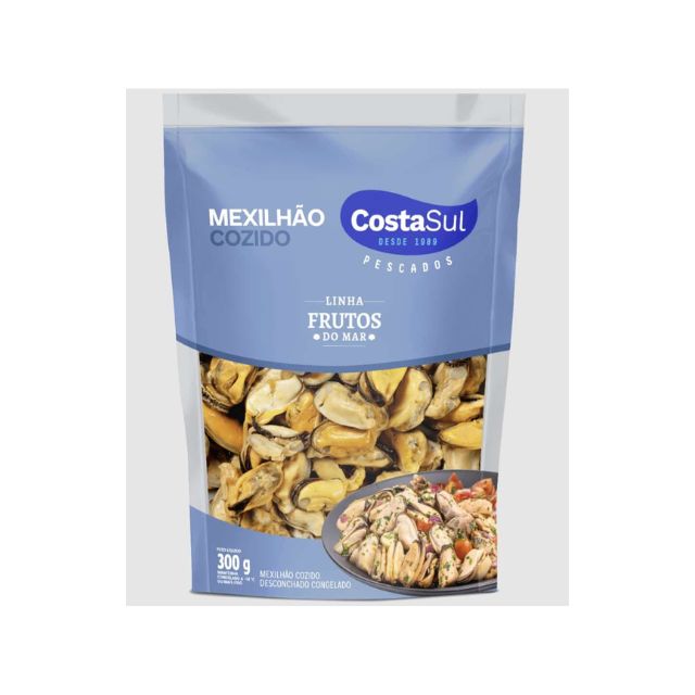 MEXILHAO COSTA SUL PACOTE 300G CAIXA6KG