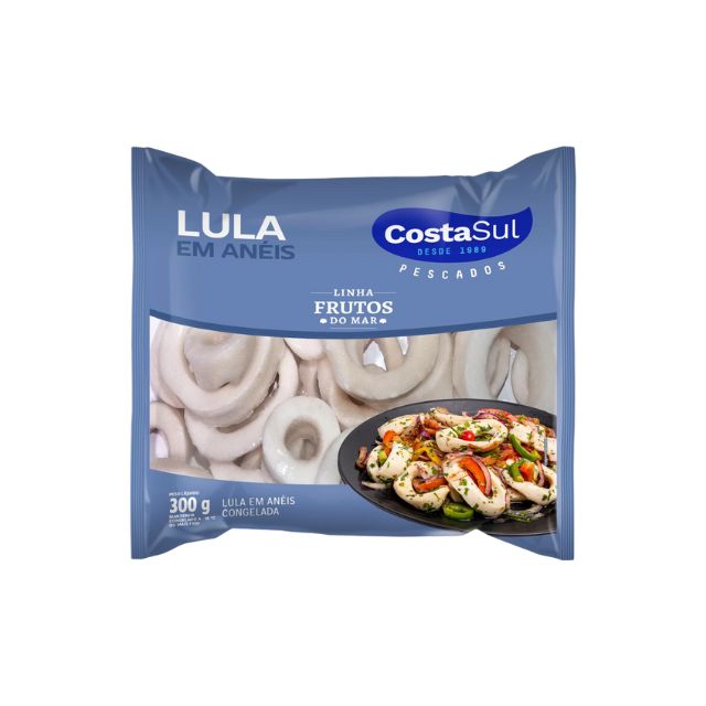 LULA ANEL COSTA SUL PACOTE 300G CAIXA 6 KG