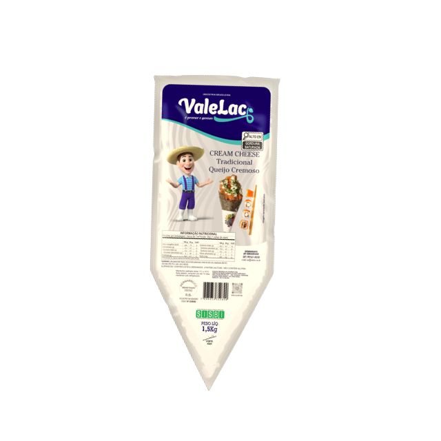CREAM CHEESE VALELAC 1,5KG CX12UND