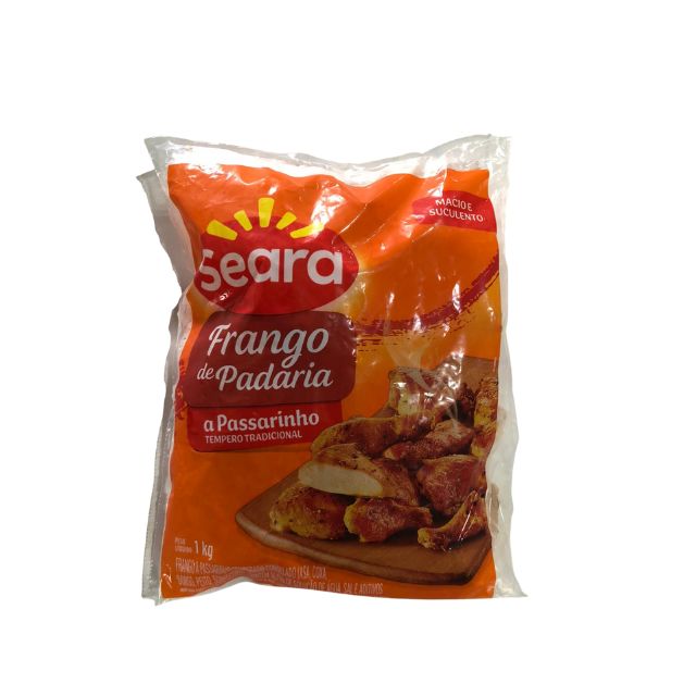 FRANGO A PASSARINHO SEARA TEMPERADO IQF 12X1KG