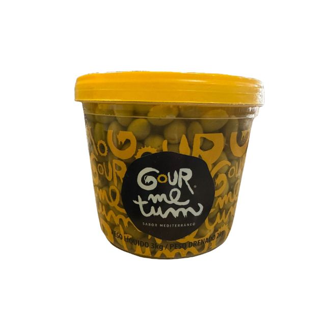 AZEITONA VERDE MEDIA GOURMETUM 2KG