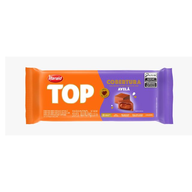 COBERTUA BARRA AVELA TOP 1,01KG CAIXA10U