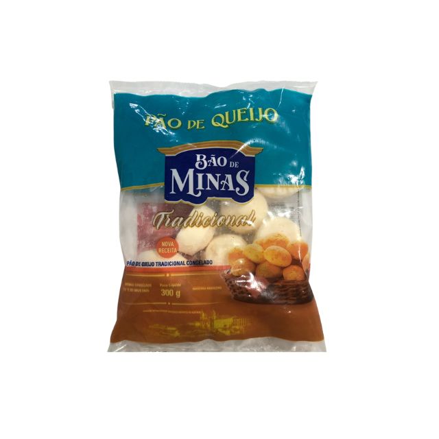 PAO DE QUEIJO TRADICIONAL BAO MINAS CX24X300G