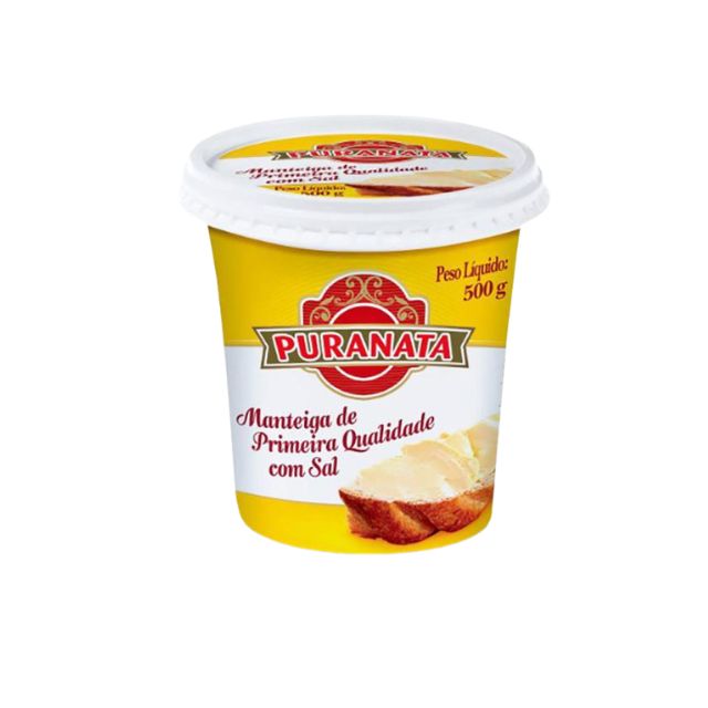 MANTEIGA C/S PURANATA CX6X500G
